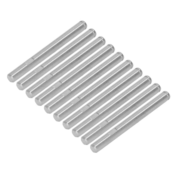 10 stk. børsteløs motoraksel i rustfrit stål 4x42 mm til RC-bil, fly, bådmodel