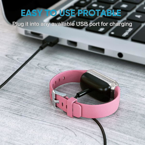 Lämplig för Phoebe Charge5 smartwatch-laddare 100cm