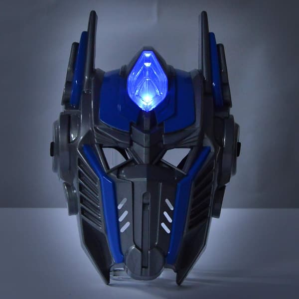 Børns Lysende Maske Transformers Kostume Superhelt Lysende Maske Optimus Prime
