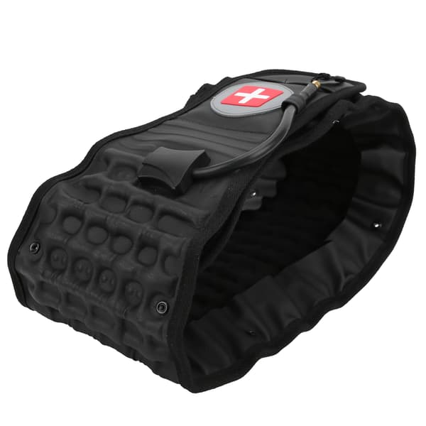 Uppblåsbart Spinal Luft Traction Bälte Ländryggsstöd Massager Smärtlindring Midjebälte