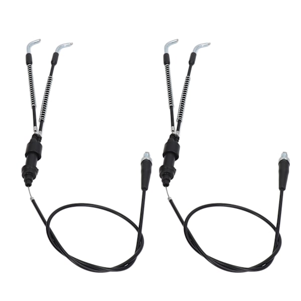 Gaskabel Sort 01 0813 Metal Push Pull Kabel til Banshee 350 YFZ350 1987 til 2006