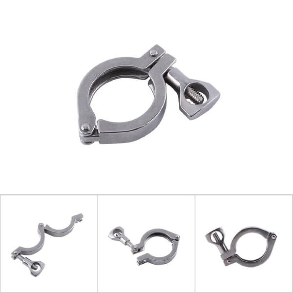 Rustfrit stål kraftig 1,5 tommer Tri Clamp Clover ærme 50,5 MM