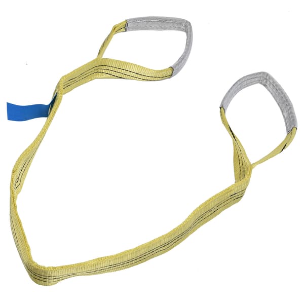 3T Pladeløftestroppe PES Webbing Høj Styrke Krantilbehør 75mm Bred 2 Meter