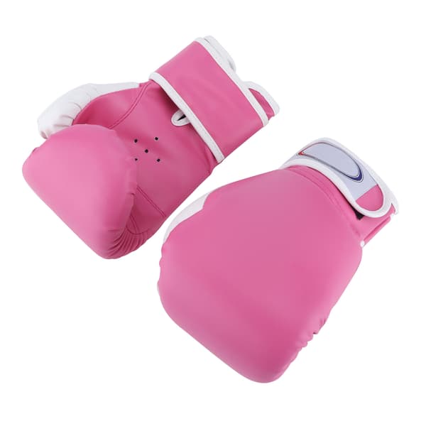 Barneboksehansker Treningshansker for sparring for gutter og jenter, rosa