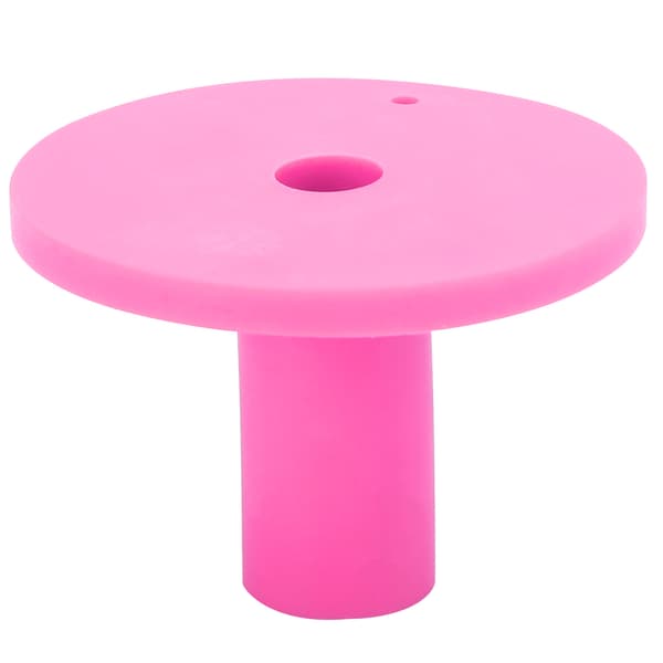 38mm Golf Gummi Tee Hållare Driving Range Träningsmatta Rosa
