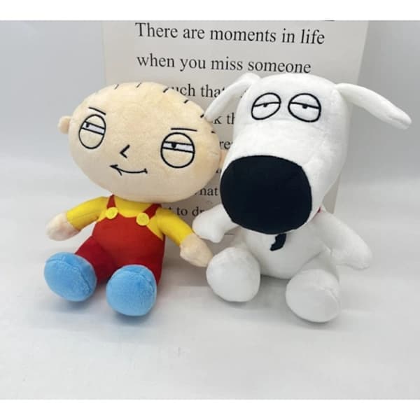 Family Guy-animation kring dockor plyschleksaker dockor 2PCS