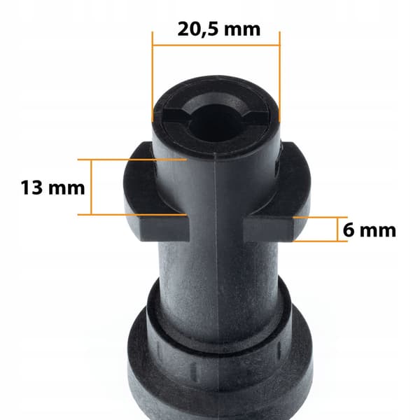 Afløbsslange 30 M til Karcher K Bajonet – Messingfjederdyse | 60°C | Kompatibel med K2, K4, K5[ht]