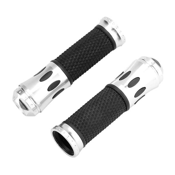 22mm Universal Anti-Slip Motorcykelstyrgreb Sølv