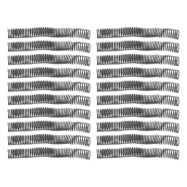 20 Plastspiralbindningsspiraler 32 mm Diameter 48 Tänder 4:1 Delning 280 Ark Kapacitet Dokumentbindning