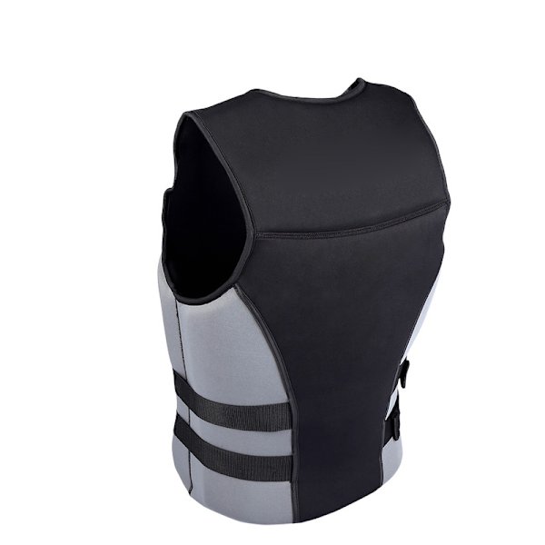 Redningsvest sort vest flydevest (L)
