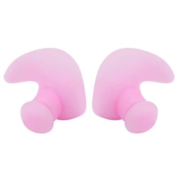 Simoron Myke Silikon Ørepropper Vanntette Svømme Ørepropper Bulk Rosa