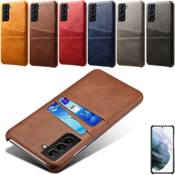 【HT】Samsung Galaxy S21 FE -korttikotelo - Harmaa Grå S21 FE SAMSUNG