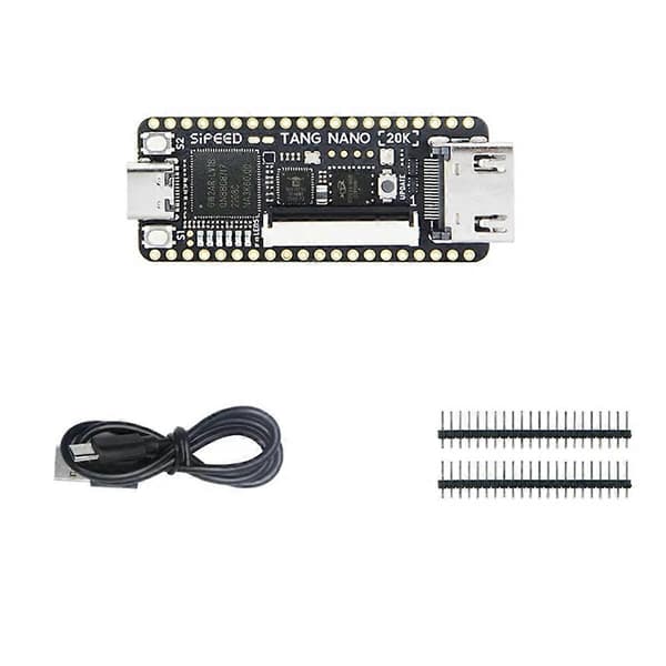 Tang Nano 20K FPGA-kehityskortti RISCV Linux retropeleihin