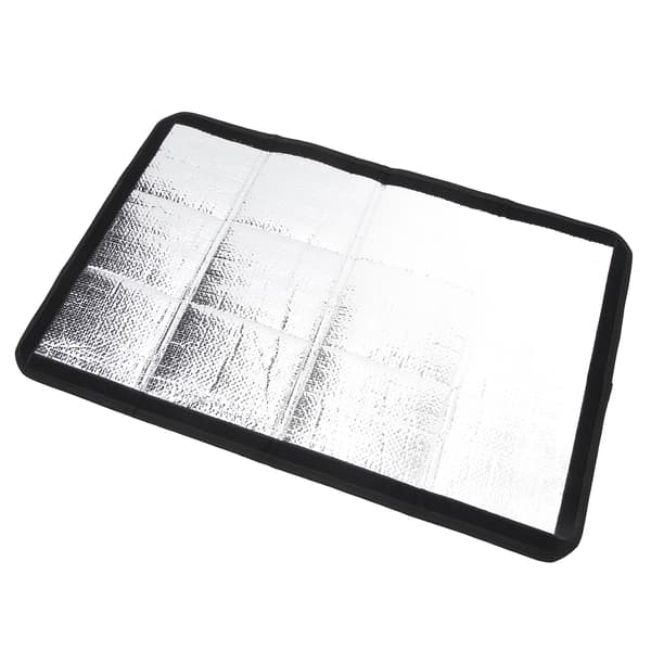 RV Husbilsdörr Fönsterskärm Vikbart Mörkläggningsskydd 64 x 41 cm