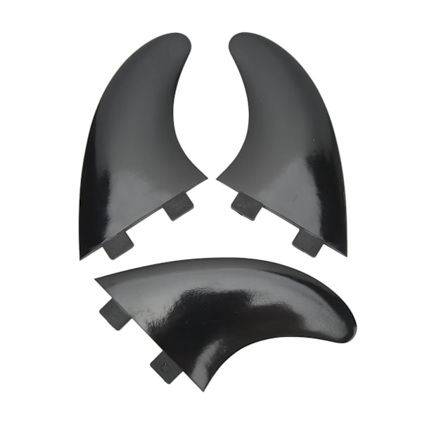 3 Styk Surfboard Finner PVC Quick Release Erstatning Tri Fin Sæt til Longboard Surfboard Paddleboard