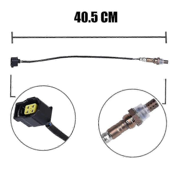 2 st Lambda O2 syresensor lämplig för Ram Wrangler Grand 234-4770 Svart