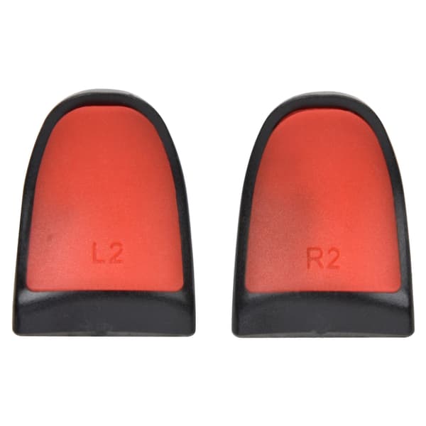 L2 R2 Förlängda Grepp Mjuka Kontrollförlängare Knappar Förlängning Trigger för PS4 (Röd)