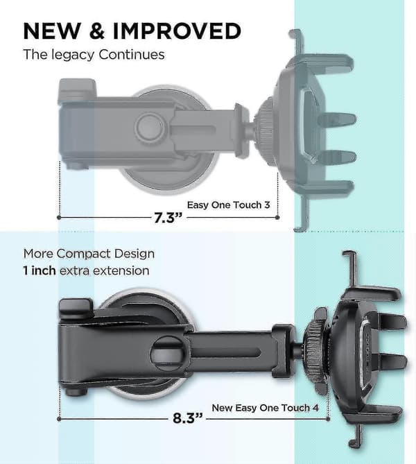 [HT]sopii Iottie Easy One Touch 4 Dash & Windshield -autotelineeseen puhelimelle