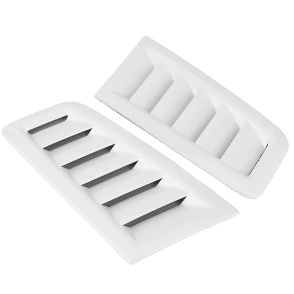 Focus RS MK2 Style Blank Hvid 2. Universal Hjelmventiler Bildele til Eksteriør