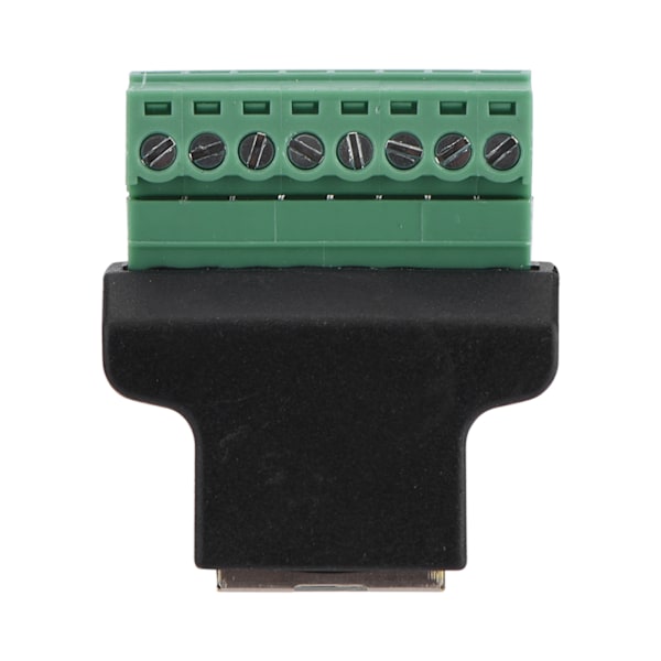 RJ45 Hun-stik til 8-bens Skrueklemme-stik til DVR Ethernet-forbindelse