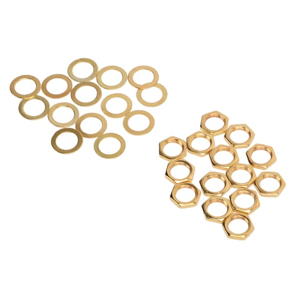 M9 Guld Guitar Bas Instrument Socket Connector Bundkort Kit Fastgørelseselementer
