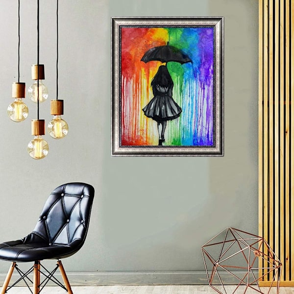 Diamond painting， Tee itse diamond painting 5d diamond painting kodin seinäkoristelumaalaukset timanttikoristelut (30×40 cm),