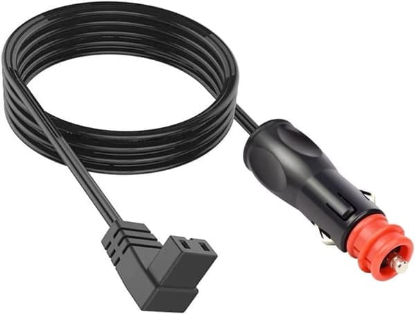 12V/24V køleskab DC-strømledning til 12V/24V bærbare køleskabe, egnet til de fleste mærker af bærbare bilfrysere, 2m