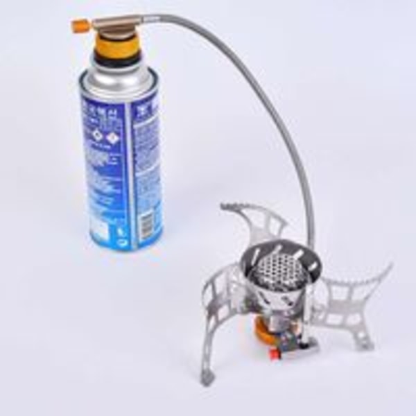 2 stk Camping Gass Sylinder Adapter Gass Adapter Hode Adapter Dysekobling Gassovn Ventil Adapter For skru på Butan Tank