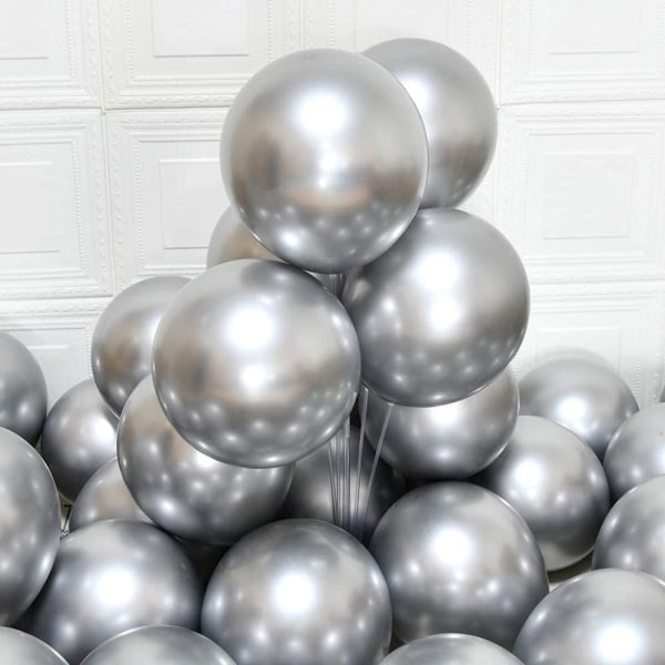 Gyllene latexballonger, set, födelsedagsfestdekoration latexballonger—17Wick,