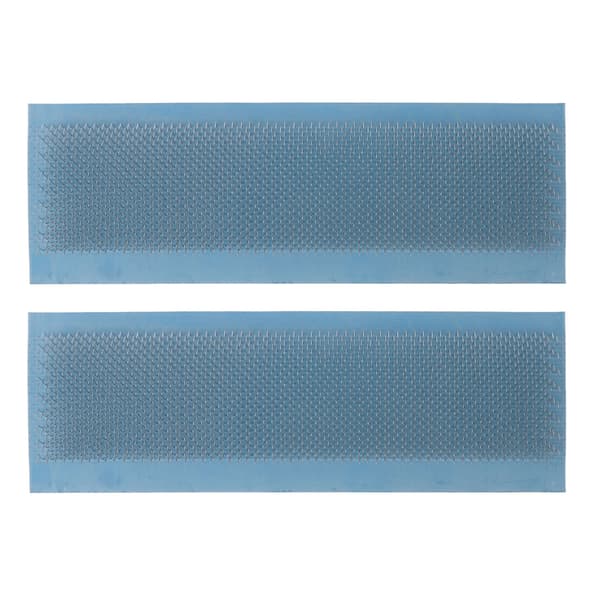 2. Hårholder Trækmåtte Rustfrit Stål Nål Hår Extensions Tegnekort 26,9 x 8,9 cm