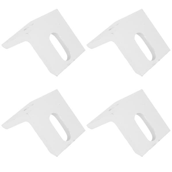 Aluminium L-formad Vinkelbeslag 10 st