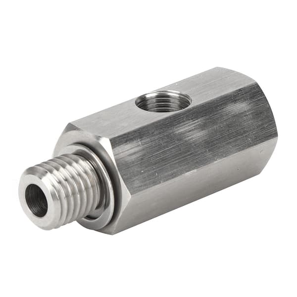 M12x1.5 1/8 NPT Turbo Olietrykssensor T-adapter Rustfrit Stål Biltilbehør