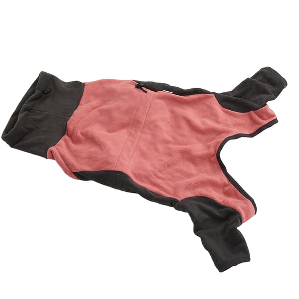 Hundjacka med Elastisk Polyester, Hög Hals, 4 Ben, Vinterkläder för Hundar med Justerbar Spänne, Storlek M