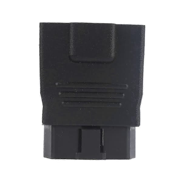 16Pin OBD2 Stikadapter Han til Hun ABS Plast Kodeaflæser Fejlkontrol OBD-stik