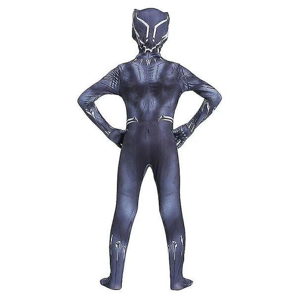 Black Panther Kids Halloween Cosplay Superhero Dress Up 140cm