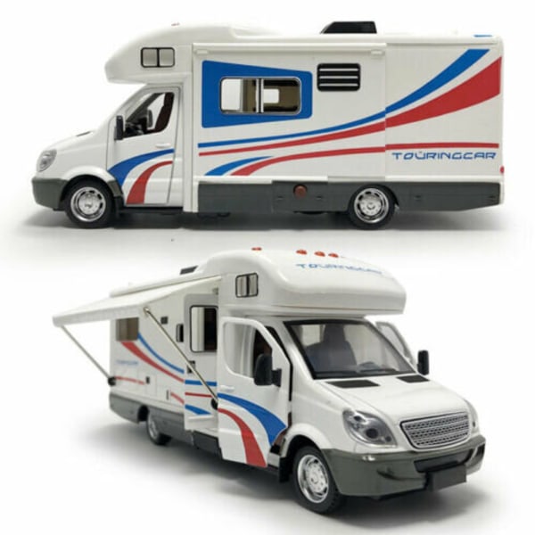 1:32 Luksus autocamper modelbil Diecast legetøjskøretøjer box-packed