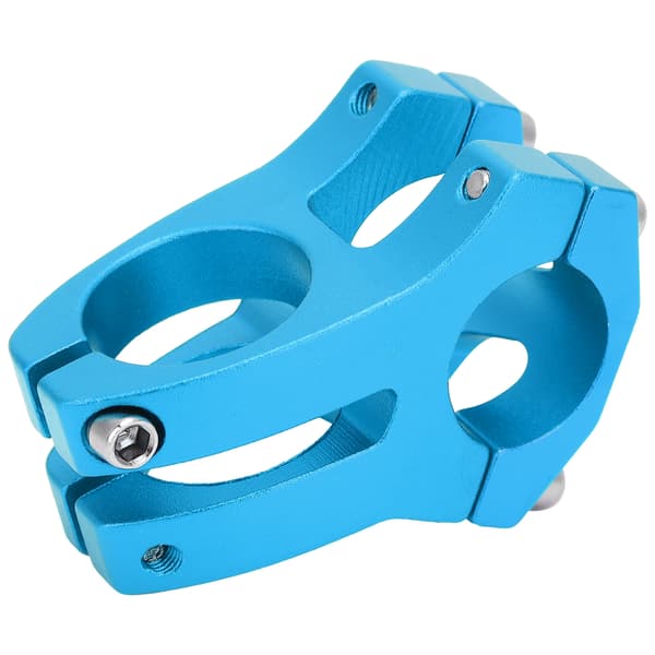 LUNJE 25,4x35mm Ihålig Cykelstyre Kort Stam Riser Blå