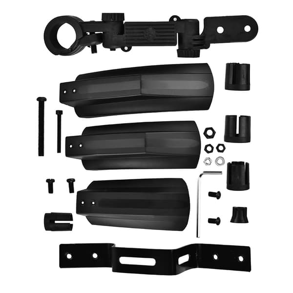 Cykel Fram Bak Däck Mud Guard Kit Quick Release Cykel Stänkskydd för utomhuscykling