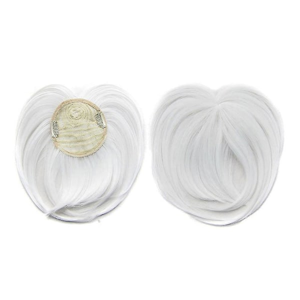 Clip-On Hair Topper Varmebestandig fiber hårforlengelsesparykk