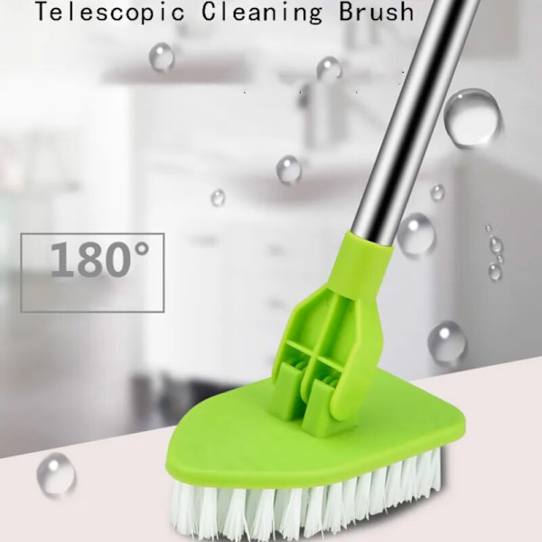 Justerbar dammrengöringsborsteset Sæt Triangle brush 3 heads+1 brush
