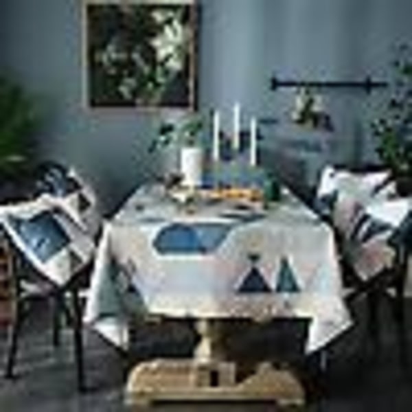 Vattentät Modern Enkel Bordsduk Rektangel Soffbordsduk Bordsdukar 140*160cm