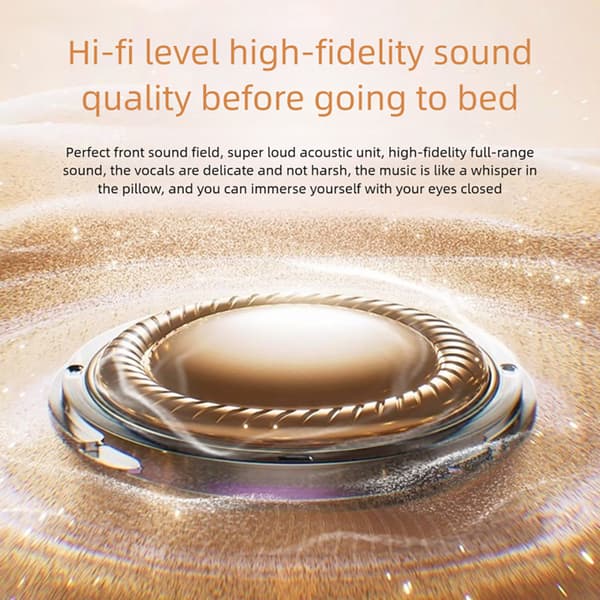 [HT] Bluetooth søvnhøyttaler med hvit støy, volumkontroll og sovetimer Blue