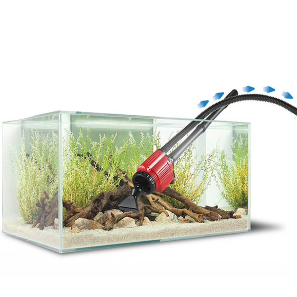 Aquarium Wasserwechsler Aquarium elektrisk Toilette Saugaquarium Sandwäscher Fische saugen Saugpumpe (No1 Elektrischer Wasserwechsler)