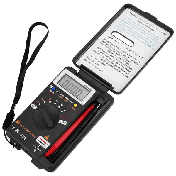ANENG AN8203 Digitalt Multimeter AC DC Voltmeter Ohmmeter LCD-skjerm 4000 Teller