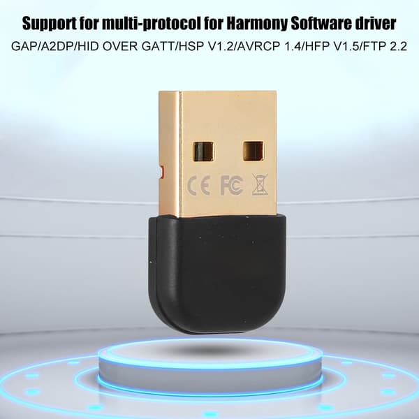 BTA-403 CSR8510 -sirulla varustettu kaksoiskullattu USB 3Mbps Bluetooth-sovitin matkapuhelimille ja tableteille (musta)