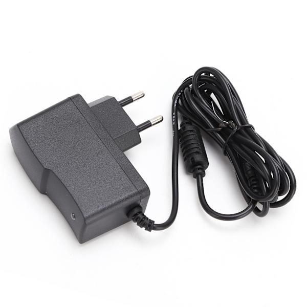 9V AC Adapter Sort Multi Effects Plastik Universal Strømforsyning 190cm Kabel 100-240V EU Stik