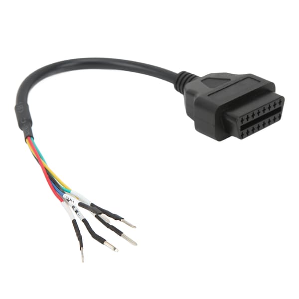 16-polig OBD2 K CAN Line Diagnostisk Testkabel Pigtail-kontakt