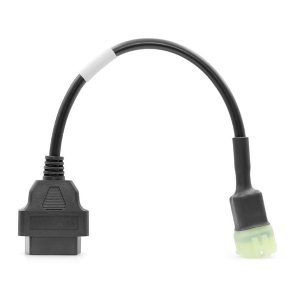 6-benet til 16-benet OBD2-adapterkabel Motorcykeldiagnostisk stik