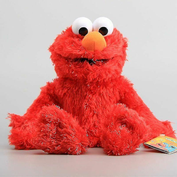 Pehmoeläin Elmo Cookie -lastenpäivälahja -1 A red