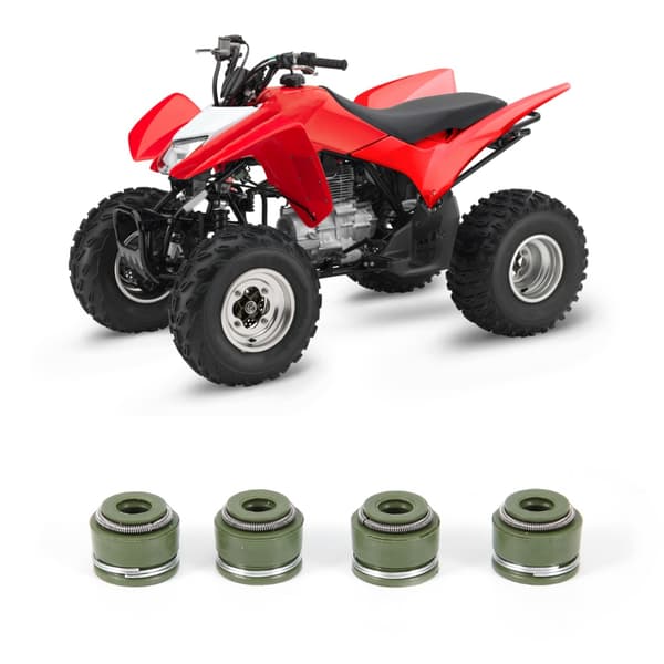 4 st Ventilpackningar Ersättningstillbehör Passar för Honda TRX400EX